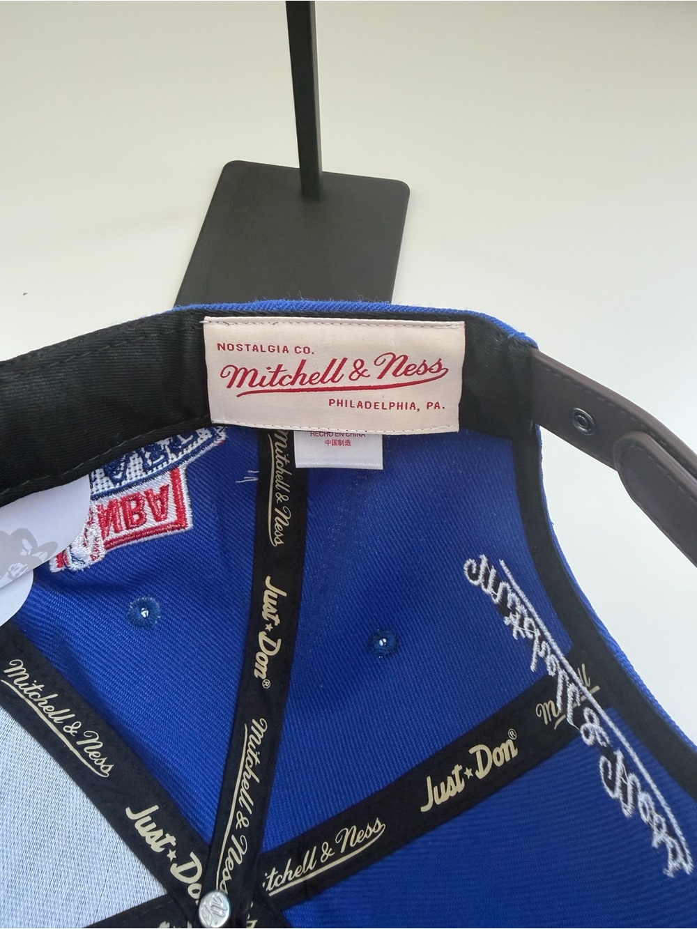 Mitchell & Ness NBA Just Don Draft Warriors Snapback Cap - Picture 7 of 8